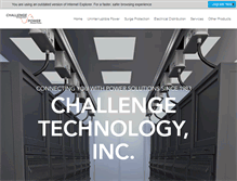 Tablet Screenshot of challengetech.com